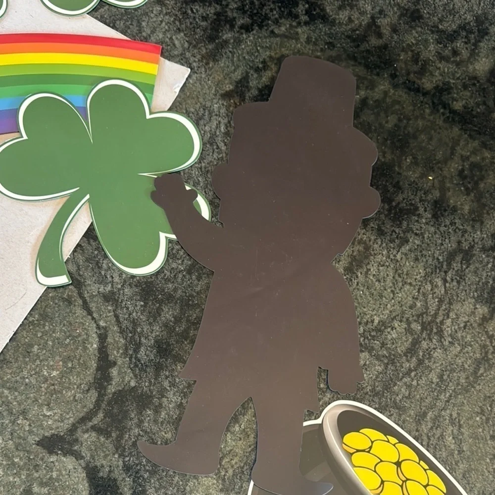 Magnetic St. Patrick's Day decoration, Colorful Decorations for Party Supplies